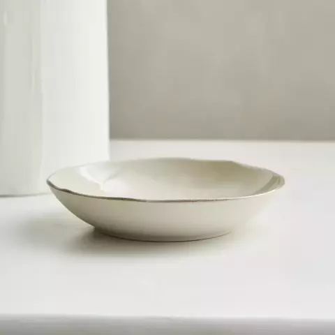 Plato hondo Bowl 520ml Atenas Borde gastado 22,5 cm - comprar online