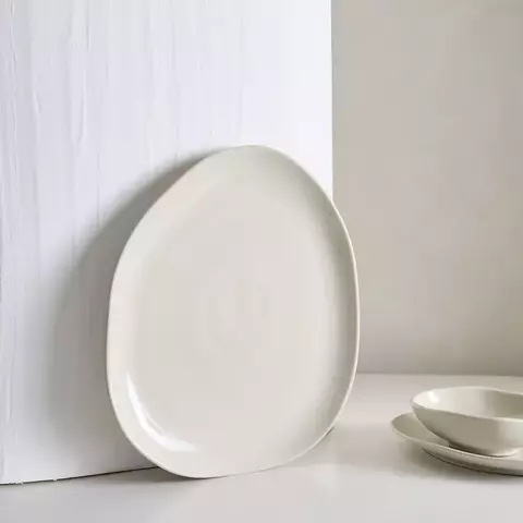 Plato Mykonos Ovalada Irregular