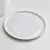 Plato playo Atenas de 27,5 cm diámetro blanco - comprar online