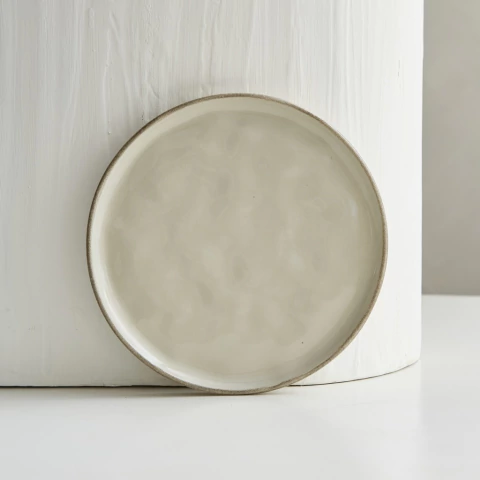 Plato Postre Atenas Borde Gastado de 21,5 cm diámetro - comprar online