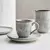 Set taza y plato café 120ml Organic Pistacho en internet