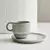 Set taza y plato café 230ml Organic Pistacho