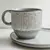 Set taza y plato café 230ml Organic Pistacho - comprar online