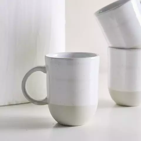 Taza 330ml Linea Organic White