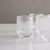 Set de 6 Vasos bajos 275 ml. transparente Roma - TULA HOME