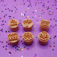 Carimbos para Brigadeiros e Docinhos - Kit Rei Davi - 6un - comprar online