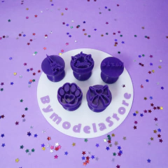 Carimbo para Brigadeiros e Docinhos - Gatinha Marie
