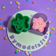 Carimbo e Ejetor para Brigadeiros e Docinhos - Estrela do Mar - By Modela Store