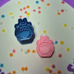 Carimbo e Ejetor para Brigadeiros e Docinhos - Studio Ghibli Totoro - By Modela Store