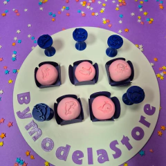 Carimbo para Brigadeiros e Docinhos - Kit Fundo do Mar - By Modela Store