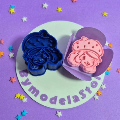 Imagem do Carimbo e Ejetor para Brigadeiros e Docinhos - Moranguinho