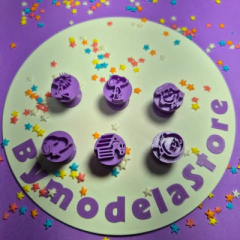 Imagem do Carimbo para Brigadeiros e Docinhos - Kit Snoopy