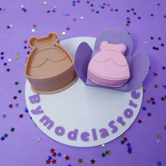 Ejetor e Modelador para Brigadeiros e Docinhos - Vestido de Princesa 4 na internet