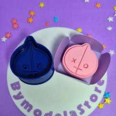 Ejetor e Modelador para Brigadeiros e Docinhos - Kpop B21 Mascotes BTS