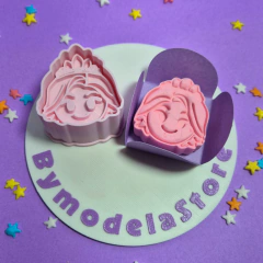 Carimbo e Ejetor para Brigadeiros e Docinhos - Rapunzel Enrolados - By Modela Store