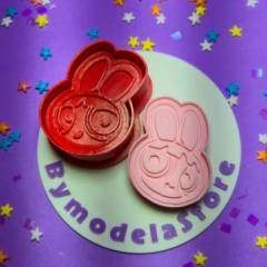 Imagem do Ejetor e Modelador para Brigadeiros e Docinhos - Meninas Super Poderosas