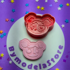 Ejetor e Modelador para Brigadeiros e Docinhos - Meninas Super Poderosas - By Modela Store