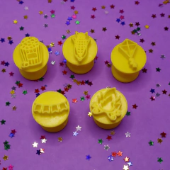 Carimbos para Brigadeiros e Docinhos - Kit Festa Junina - 5un