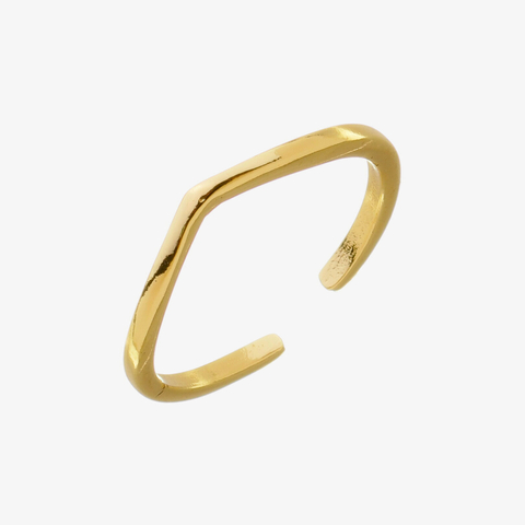 Anel Regulável Lyn Dourado