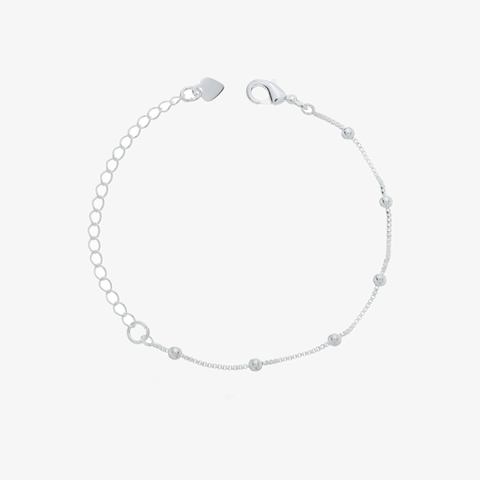 Pulseira Infantil Lui Prata