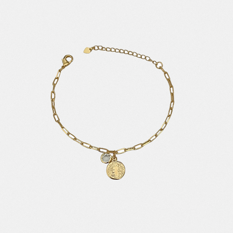 Pulseira São Bento Dourada