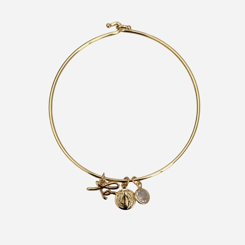 Bracelete São Bento Dourado - comprar online