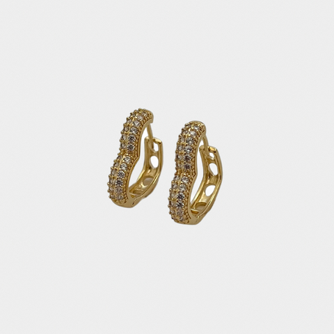 Brinco de Argola Sara Dourada G