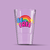 Copo Drink Shot Pride - Be Free