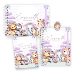 Combo | Seja Bem-Vindo : Safari Lilás - comprar online