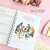 Caderneta de Vacinação + Porta Documentos Mini :Elefantinha Floral - Maria Flôr - Criações