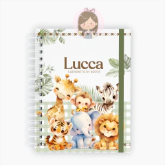 Caderneta de vacinação | Tema: Safari