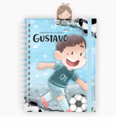 Caderneta de vacinação | Tema: Futebol