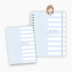 Caderneta de Vacinação + Porta Documentos Mini : Azul neutro