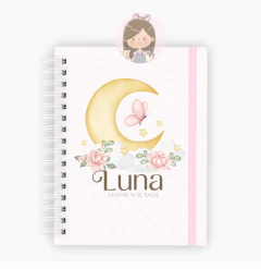 Caderneta de vacinação | Tema: Lua