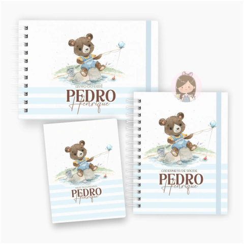 Combo | Seja Bem-Vindo: Ursinho pescador