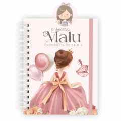 Caderneta de vacinação | Tema: Princesa Lili
