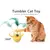 Brinquedo Interativo Para Gatos João Bobo com Bola Catnip e Pena Recreação Boneca Inclinada E Catnip - Petwave 