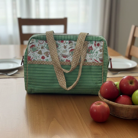 Maleta térmica de maçãs grande - Peça pronta - comprar online