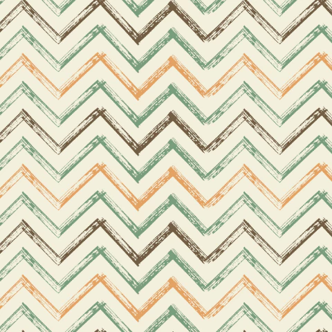Tecido Tricoline 100% algodão - Chevron Dinos Terra - RT419 - 50cm x 1,50m - comprar online