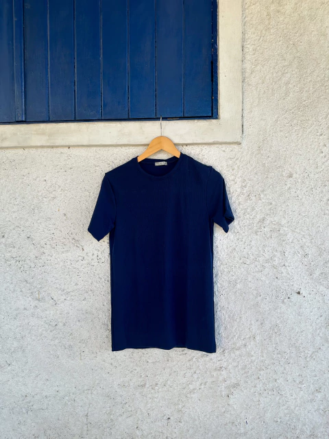 T-shirt canelada ribana