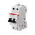 INTERRUPTOR TERMOMAGNETICO 2 POLOS 4,5KA Curva C ABB - tienda online