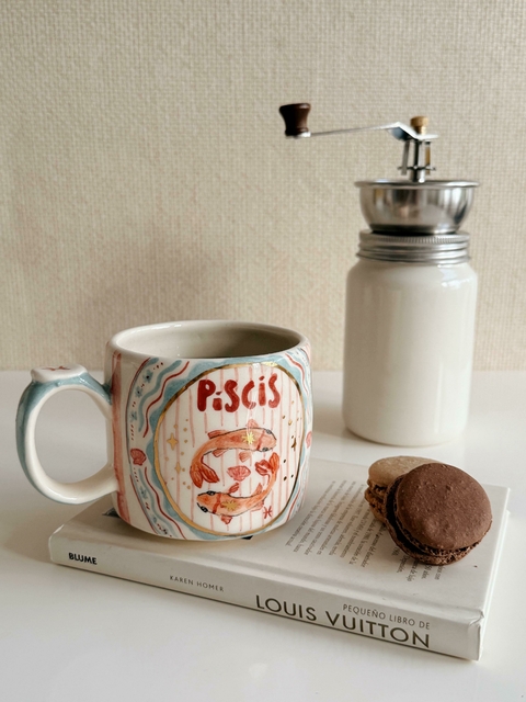 Taza Horóscopo Piscis - Coraje - comprar online