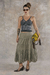 Falda Poplin Verde Militar