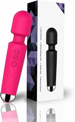 Vibrador Estimulador Masajeador 14cm Negro - comprar online