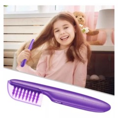 Cepillo Desenredante Anti Frizz Peine Peluquería Eléctrico