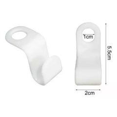 Gancho Plastico para Percha x 5 Unidades - comprar online