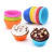 Molde Muffins Silicona Individual X12 Cupcakes - TendenciasYA