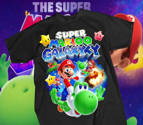 - SUPER MARIO GALAXY PACK COMPLETO DISEÑOS DTF SEMITONOS PNG