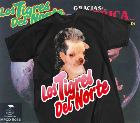 DISEÑO INDIVIDUAL LOS TIGRES DEL NORTE DTF SEMITONOS PNG