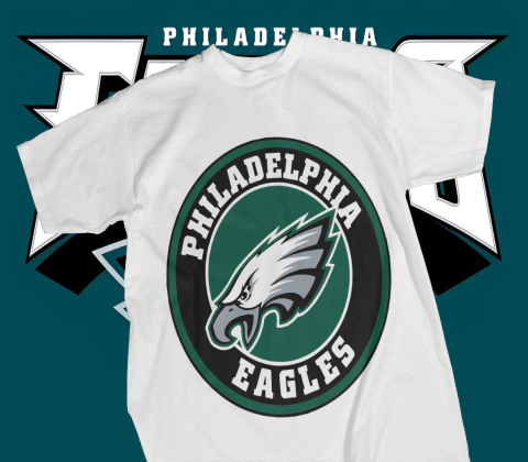 DISEÑO INDIVIDUAL PHILADELPHIA EAGLES DTF SEMITONOS PNG - comprar en línea